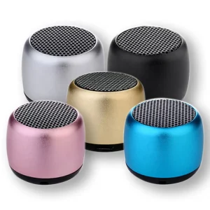 M1 Mini Metal Wireless BT Speaker Portable Outdoor Home Theatre Party Subwoofer Mobile Phone Speaker