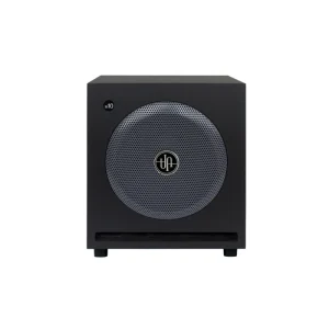 M10SUB Studio Monitor Subwoofer Speaker 10″ Fiberglass Woofer Class Amplifier Metal Cabinet XLR/TRS/RCA Inputs Home Theatre