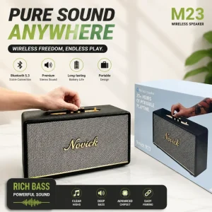 M23 Portable Speaker 30W Heavy Bass Subwoofer IPX4 Waterproof TWS Wireless Outdoor Audio