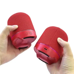M25 Split Two Magnetic Fabric Smart Speaker LED Portable TF Card Mini Subwoofer