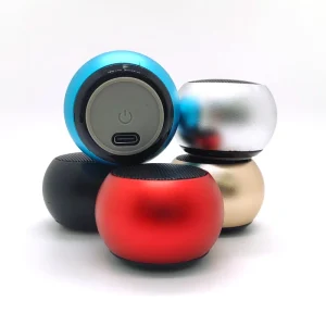 M3 TWS Wireless Bluetooth Speakers Portable Small Steel Cannon Colorful Metal Subwoofer Outdoor Mini Bluetooth Sound Box