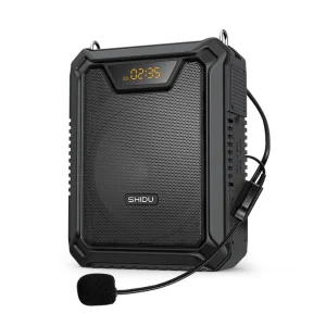 M808 18W Outdoor Waterproof Portable PA Speaker System Headset Microphone Waistband Voice Amplifier for Teacher