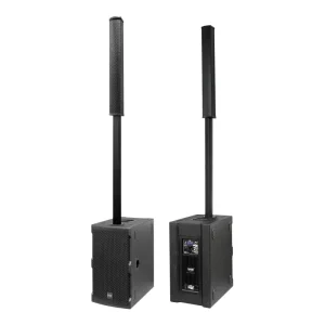 MAX1 4000W 2×8 Inch Subwoofer Audio DJ Party Home Stage Indoor Outdoor Wedding Active Professional Column Speaker PA System