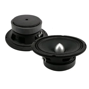 MID 601PRO 6.5 Inch Professional Iron Midrange Car Audio Speaker 4 Ohm 12V Black CE Certified