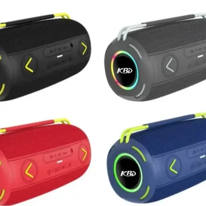 MKTEL KBD S630 Dual15W RGB Bluetooth5.2 TWS Outdoor Portable Wireless Speaker with FM Radio and 3000 5000mAh Battery