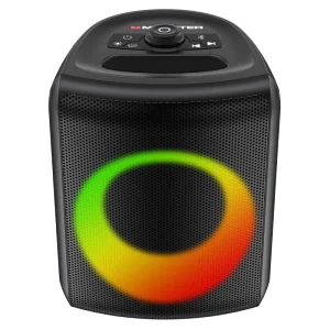 MONSTER Music Box Single 8 inches Tweeter Sound Speaker 40W with RGB Light Fire Light for Party Use