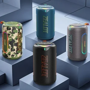 MP1 60W High Power Bluetooth Speaker Portable RGB Colorful Light Waterproof Wireless Subwoofer Stereo Surround TWS FM