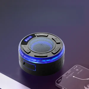 MQ Waterproof Wireless Audio Speaker Suction Cup Mini Portable Outdoor Shower Speaker Loud Sound Rechargeable