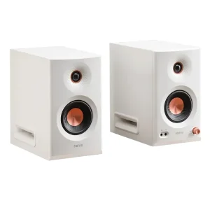 MR5BT Tri-amped 110W 5″ Woofer RGB LED 5.5 Three-Way Audio Crossover Studio Monitor Speakers Home Theatre