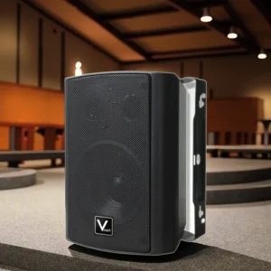 MS50 Home Theater Wall-Mounted Sound System Mini Studio Stereo Speakers 100W/400W Peak Black Living Room Waterproof Music