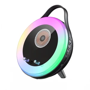 Magic Induction Speaker Wireless Charging Station RGB Night Light Phone Stand for Bedside Table