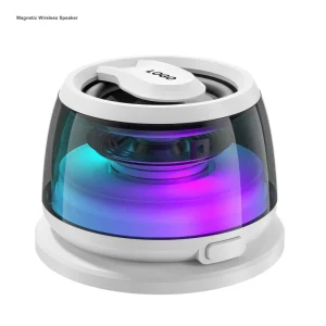 Magnetic Bracket Bluetooths Speaker 5W HIFI Sound TWS Stereo Portable RGB LED Light Mini Portable Wireless Speaker