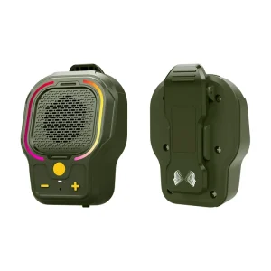 Magnetic Clip On Mini Speaker IPX7 Waterproof Rugged for Party and Outdoor Use with Plastic Cabinet