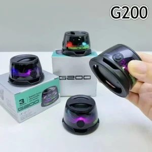 Magnetic G200 Small Portable Speaker Bass Loud Magnetic Speaker