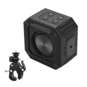 Magnetic Golf Cart Speaker with Bike Holder 15W Stereo Sound IPX7 Portable Bluetooth Speaker 24H Playtime