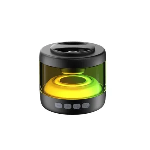 Magnetic Phone Stand Speaker Portable RGB Lights IPX5 Waterproof HiFi Sound TWS Pairing Strap Desktop Outdoor