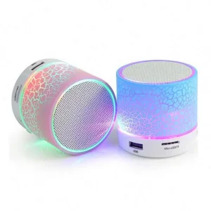 Mall Wireless Speaker Stereo Subwoofer Waterproof with RGB Lighting Mini Portable BT Speaker for Party