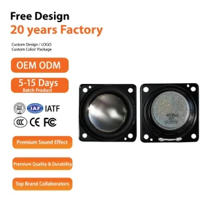 Manufacturer Customized 1.75 Inch 4Ω 10W Multipurpose Full Range Speaker OEM ODM Small Speaker Unit for Car Multi Use Audio