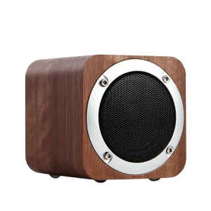 Manufacturer HIFI Active Wooden Speakers Outdoor Wireless Speaker