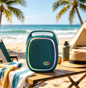 Manufacturer Newest Model of 80W Portable Speaker with Auracast Function and RGB Lights