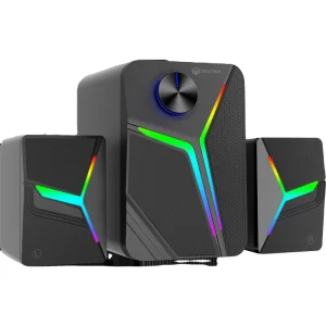 Meetion SP2111BT Desktop Computer 2.1 Channel Wireless Multimedia Speakers Sound Composition Laptop RGB Gaming Speaker