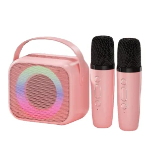 Mic and Bluetooth Smart Speakers Portable Outdoor Party Speakers Wireless Karaoke Speaker for Adults Kids Singing