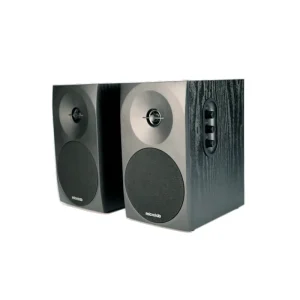 Microlab B70 High Definition Sound Wooden Case Bookshelf Speaker 2.0 Channel 4″ Woofer Two way Audio Crossover