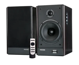 Microlab SOLO26 Professional Studio Monitor Speakers 2.0 Channel Stereo for Wood Cabinet Studio & Outdoor & Computer Use