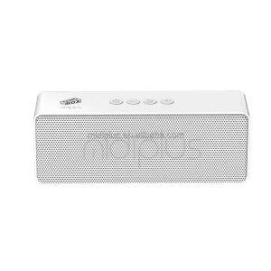 Midiplus Portable Bluetooth Speaker Small Wireless Desktop Soundbox with RGB LED Lighting and Microphone for Home Party Use