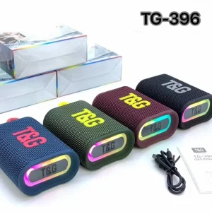Mini 5W Portable TWS Waterproof Outdoor Speaker RGB LED Lighting Built-in Microphone for Home Theatre Computer USB TG396