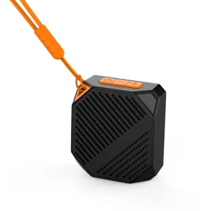 Mini 5W Waterproof Plastic Speaker RGB LED Built-in Microphone TF Card Long Battery Life Outdoor