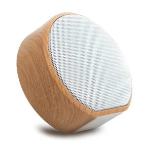 Mini A60 Wood Grain Outdoor Wireless Portable Smart Stereo Wooden Speaker