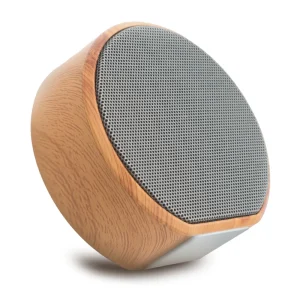 Mini Blue Tooth Speaker Wood Grain Wireless Portable Outdoor Smart Small Speaker