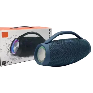 Mini Boombox3 LED Portable Speaker 10W Bass with Handle Wireless Waterproof Outdoor Party Box OEM