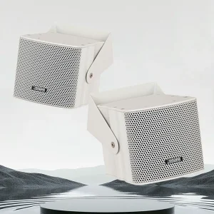 Mini Coaxial Wall Mount Speaker Waterproof Easy to Install Commercial Wall Mount Speaker