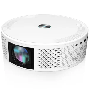 Mini Home Portable Projector Android 11 OS Smart Features 1080P Max Resolution Built-In Battery HIFI Stereo