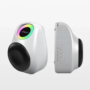 Mini Outdoor 30W BT Speaker with Heavy Bass RGB Light and Hand Strap for Party Travelling Portable Speaker
