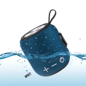 Mini Outdoor Bluetooth Speaker 5W Waterproof IPX6 Wireless Audio Player Woofer BT Function Supports Memory Card