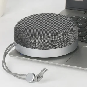 Mini Plastic Fabric 5.3 Speaker 5W USB charged Home Outdoor Use Portable TWS Wireless Hands free Sounds