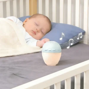 Mini Portable 3 in 1 Wireless Speaker Breathing Light White Noise Child Sleep Trainer