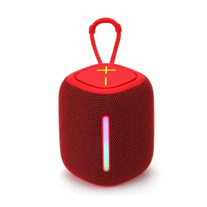 Mini Portable 5.3 Waterproof Outdoor Travel Wireless Stereo Card RGB LED Speaker 5W Output Computer Compatible