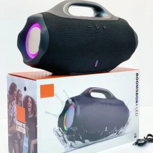 Mini Portable 5.3 Waterproof Speaker 16W Loud Stereo Handheld Wireless LED Light Lithium Battery Custom Logo Outdoor