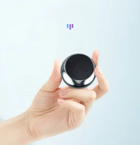 Mini Portable Bluetooth Speaker BS 217 Wireless with Good Sound and Metal Style Subwoofer for Mobile Phones