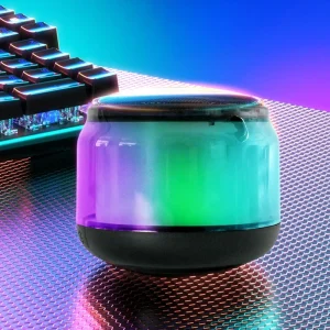Mini Portable LED Wireless Speaker Light USB Subwoofer Hifi Stereo Sound Music Box BT Gifts Speaker