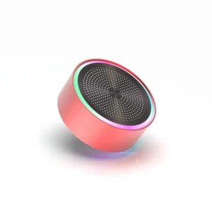 Mini Portable Outdoor Subwoofer Wireless Speaker with LED Flashing Colorful RGB Music Bass Speaker