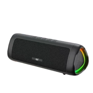 Mini Portable Speaker with Colorful RGB Lights Perfect for Parties Kids Karaoke Home or Outdoor Use
