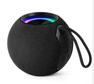 Mini RGB Lighting Outdoor Party BT 5.3 Speaker Wireless Surround Sound TF Card Smart Portable Plastic Speaker Rope IPX5