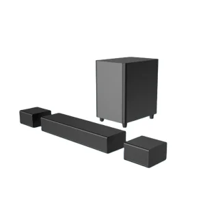 Mini Smart Soundbar SL5100 3D Subwoofer Wireless 5.1 Home Theater System with Dolby Made of ABS Plastic