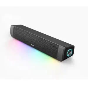 Mini Soundbar Wireless Computer Speakers Portable Soundbar FM Radio TV Soundbar BT V5.0 Speaker Extra Bass PC Bass Stereo
