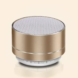 Mini Speaker Metal Wireless Portable Aluminum Speaker for Mobile Phones
